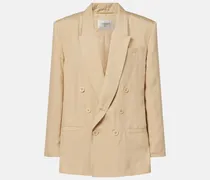 Oversize-Blazer aus Seide