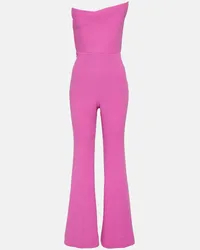 Roland Mouret Jumpsuit aus Wolle Pink