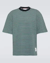 Thom Browne T-Shirt aus Baumwolle Multicolor