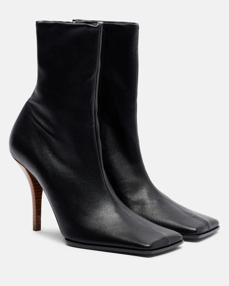 Alaïa Alaïa Stiefel aus Leder Schwarz