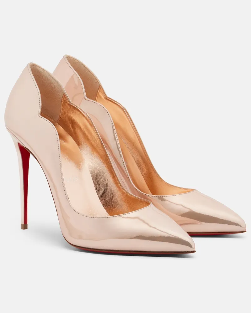 Christian Louboutin Pumps Hot Chick aus Lackleder Rosa