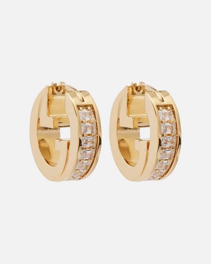 Gucci Ohrringe Gucci Blondie Mini mit Kristallen Gold