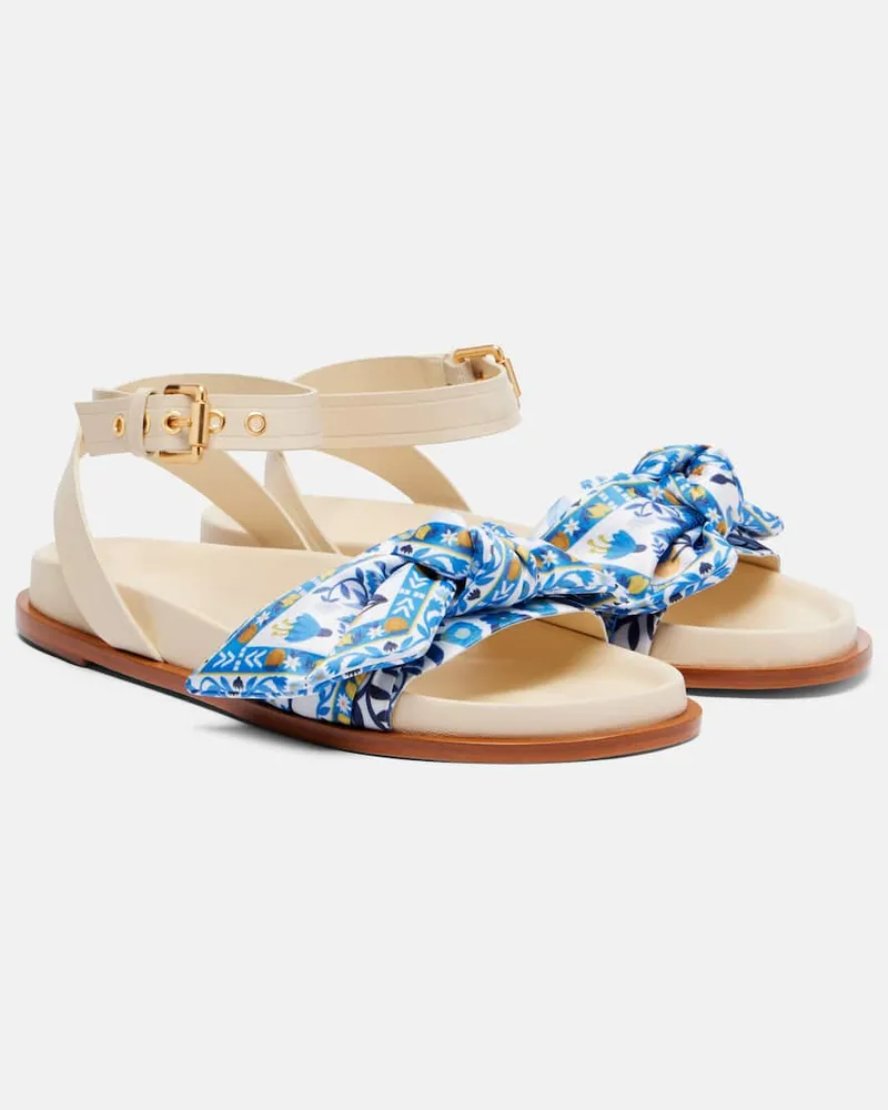 FARM Rio Bedruckte Sandalen Blau