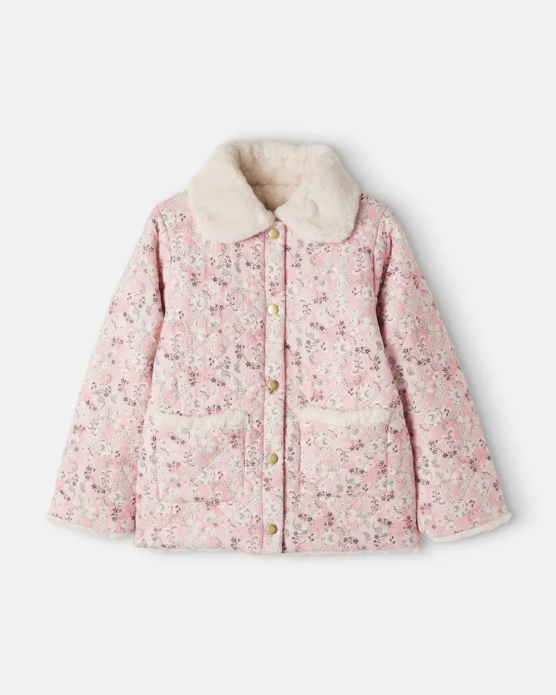Louise Misha Wendbare Steppjacke Dalila aus Baumwolle Rosa