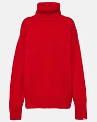 extreme cashmere Oversize-Pullover Xtra aus Kaschmir Rot