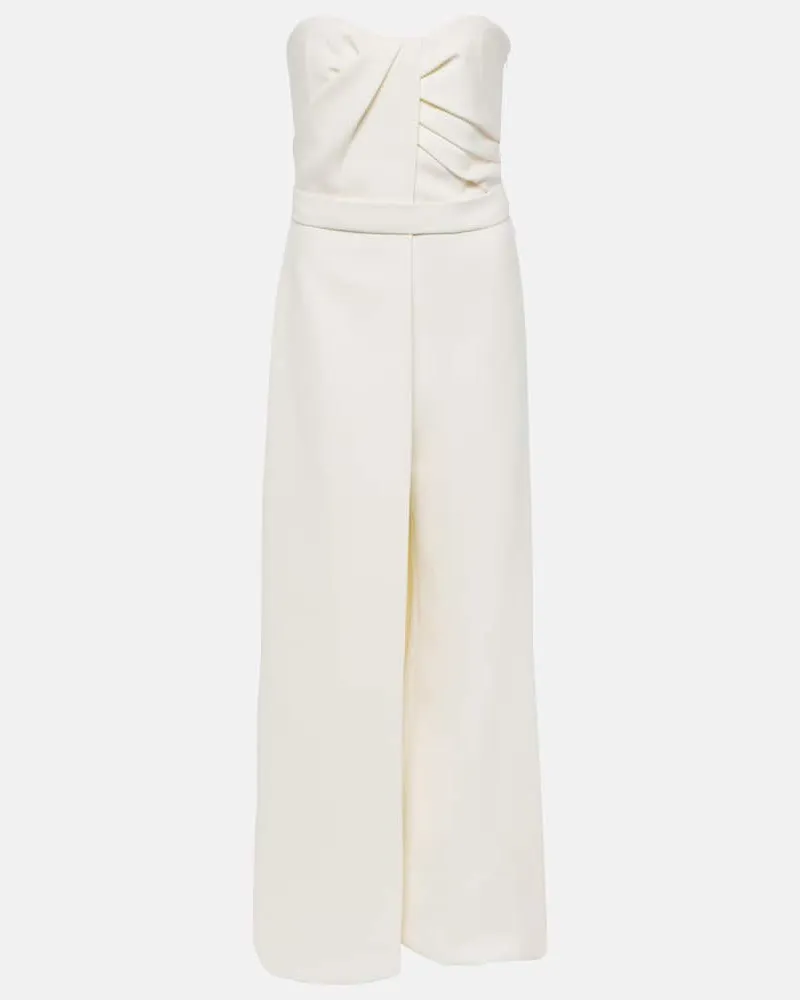 Safiyaa Bridal Jumpsuit Remi Weiß