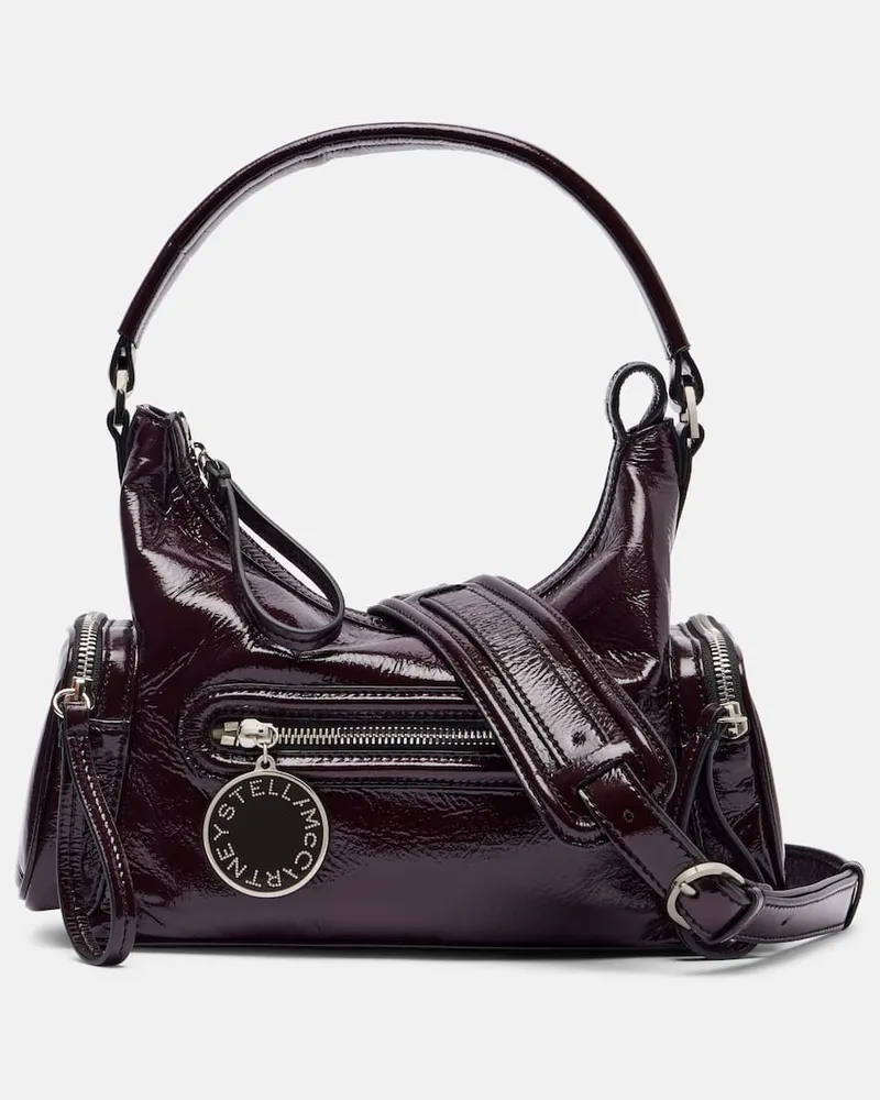 Stella McCartney Schultertasche Dartmoor Burgunderrot