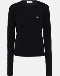 Vivienne Westwood Pullover aus Wolle und Kaschmir Schwarz