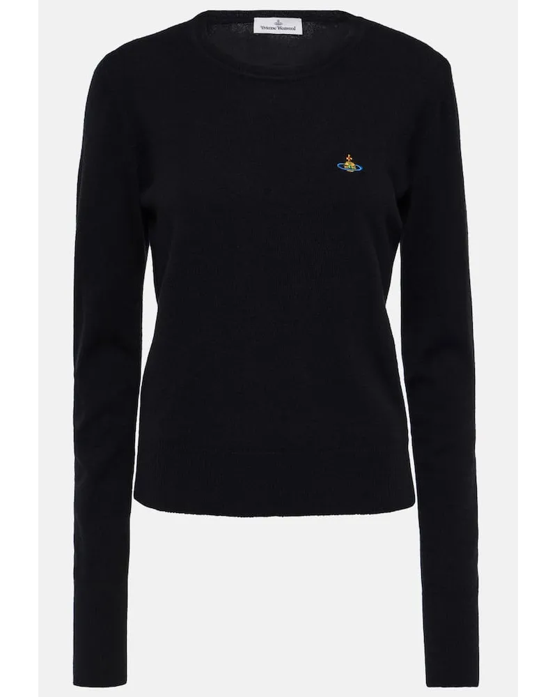 Vivienne Westwood Pullover aus Wolle und Kaschmir Schwarz