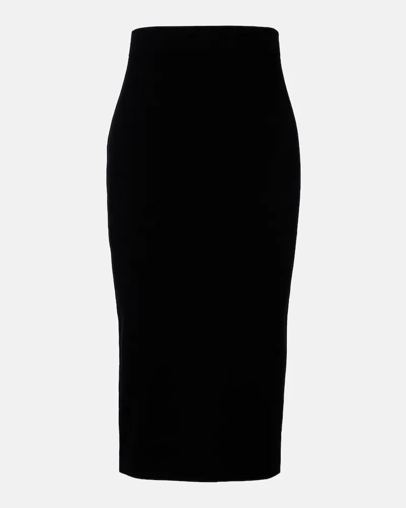 Max Mara Bleistiftrock Schwarz