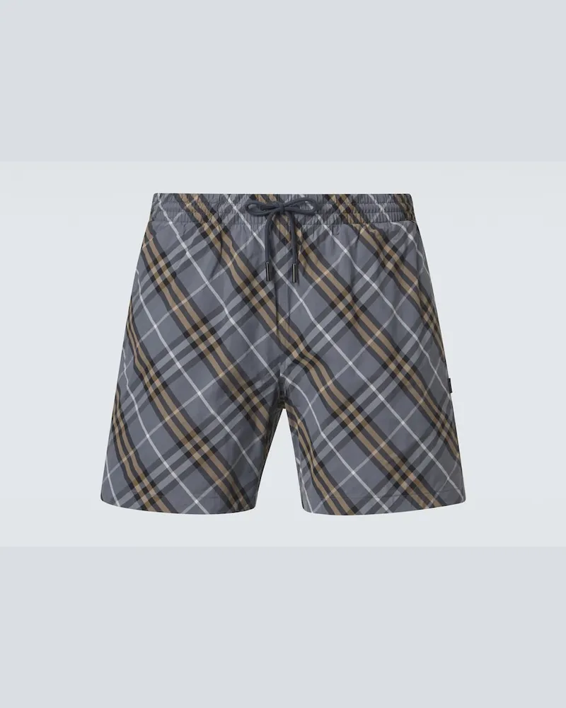 Burberry Badeshorts Burberry Check Blau