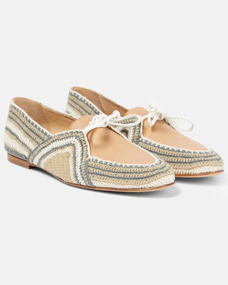 Gabriela Hearst Mokassins Hays Neutral