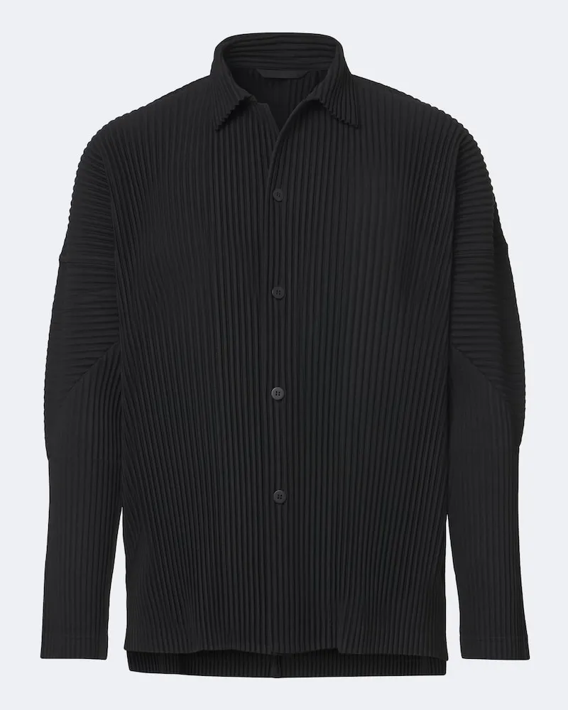 Issey Miyake Homme Plissé Issey Miyake Hemd Monthly Colors: October Schwarz