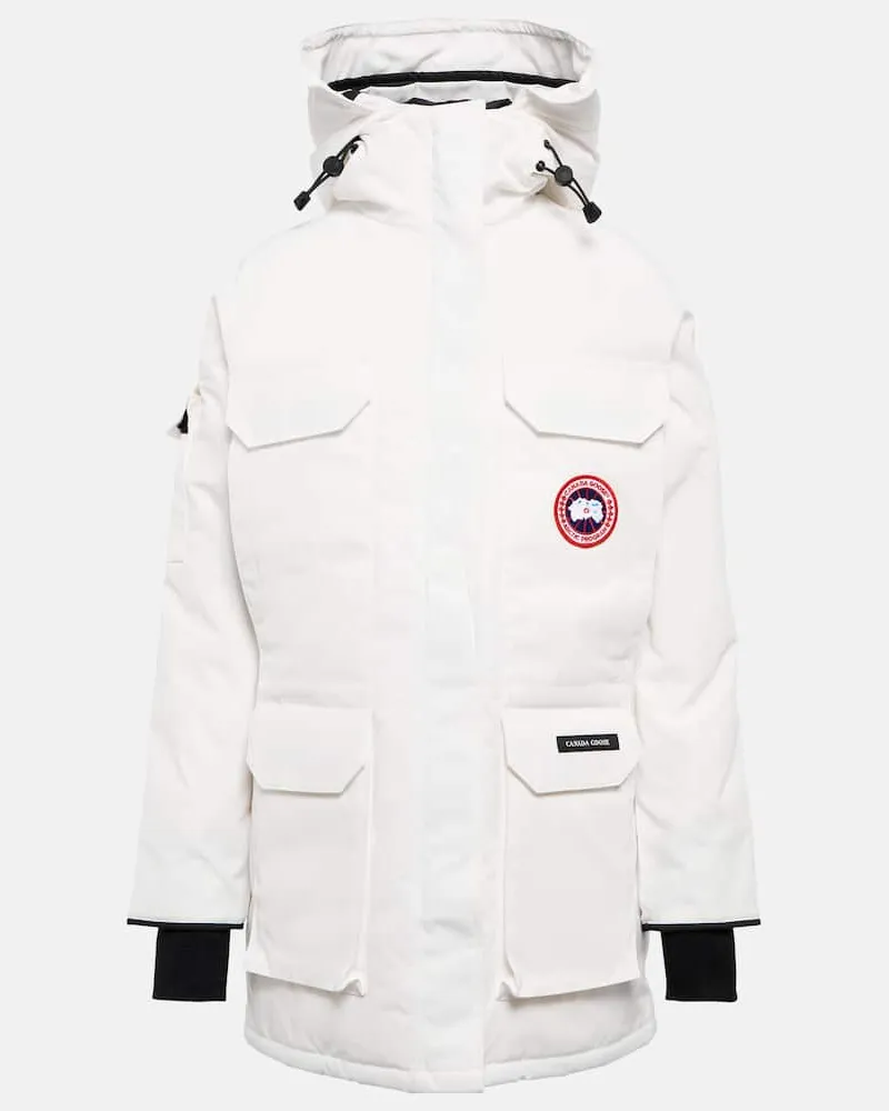 Canada Goose Daunenparka Expedition Weiss