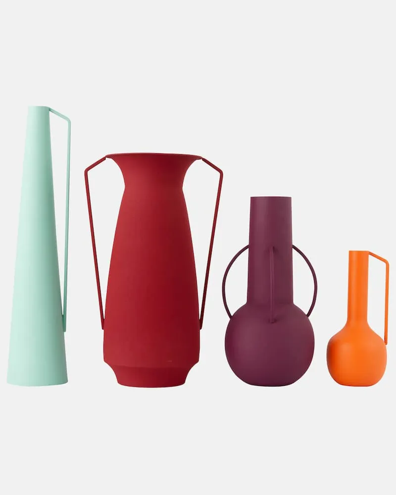 POLSPOTTEN Set Roman aus vier Vasen Multicolor