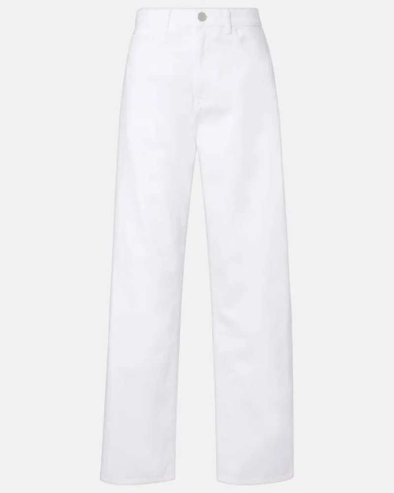 Róhe Róhe Low-Rise Wide-Leg Jeans Weiß