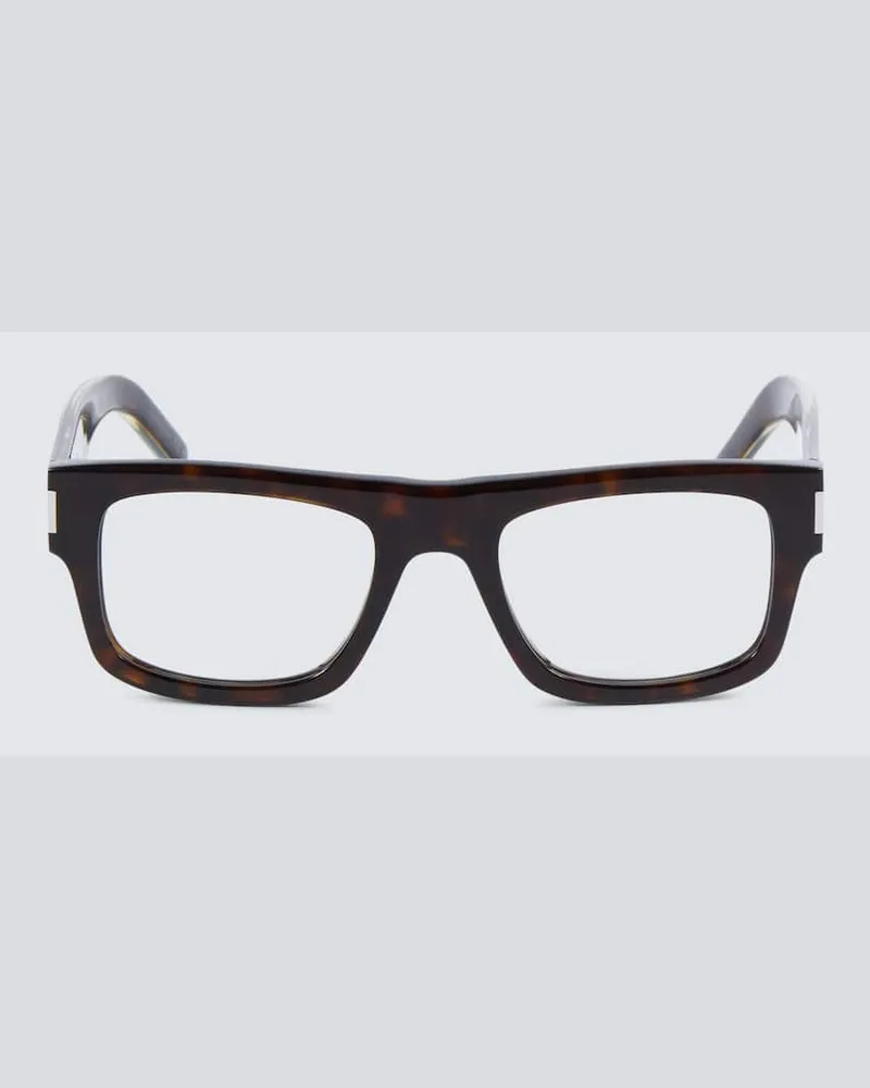 Saint Laurent Rechteckige Brille SL 574 Multicolor