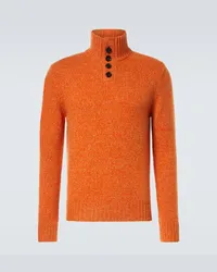 ALLUDE Pullover aus Kaschmir Orange