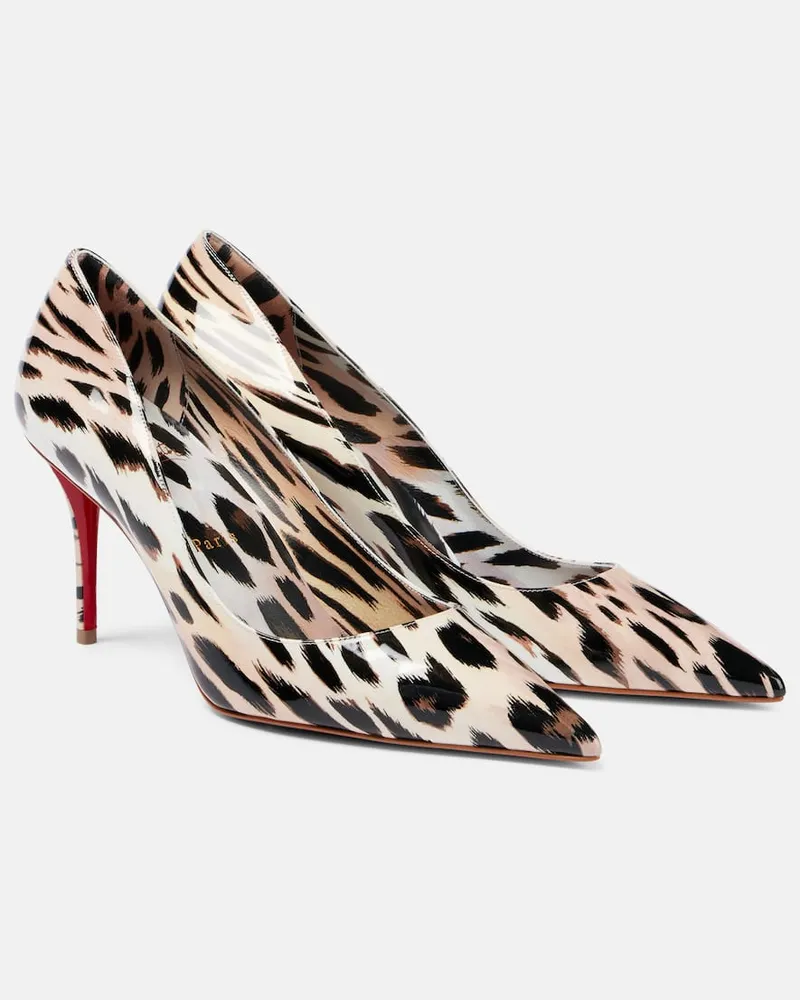 Christian Louboutin Pumps Miss Z 80 aus Lackleder Schwarz