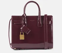 Tote Bag Sac De Jour Nano aus Lackleder