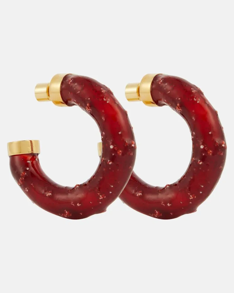 Jacquemus Ohrringe Rot