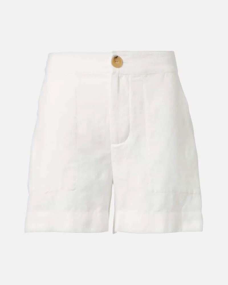 Vince Shorts aus Hanf Weiß