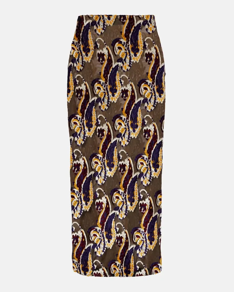 Etro Bleistiftrock Multicolor