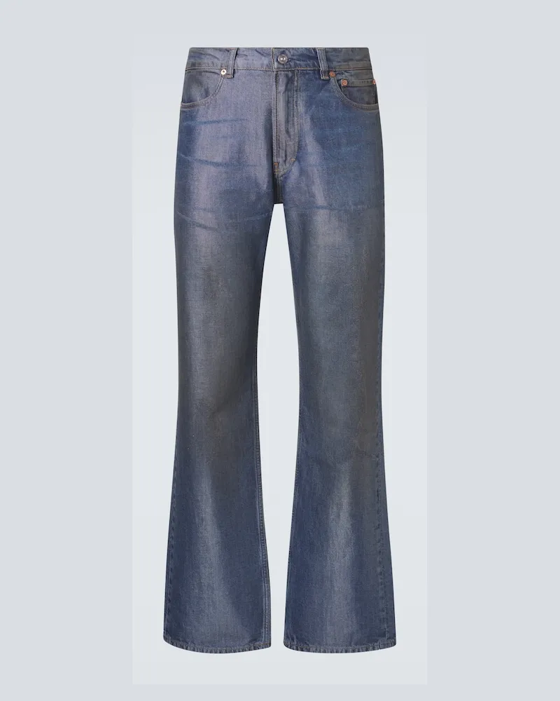Our Legacy Bootcut Jeans Carlson Cut Blau