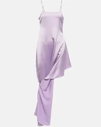 J.W.Anderson Slipdress aus Satin Lila