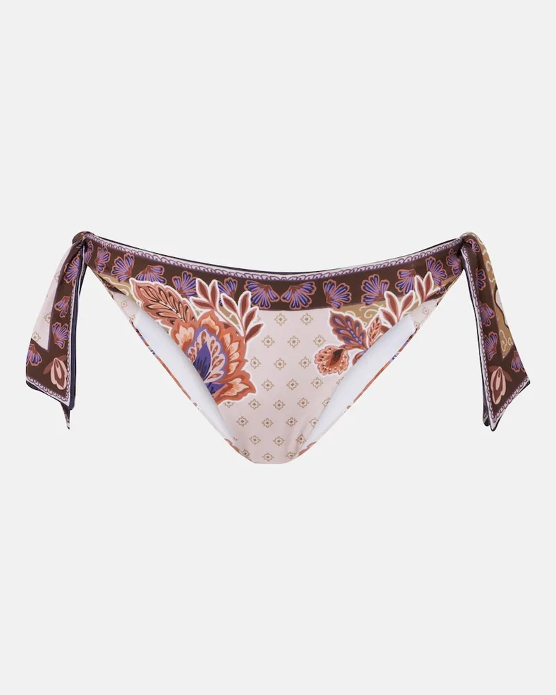 Alexandra Miro Bedrucktes Bikini-Höschen Savannah Multicolor