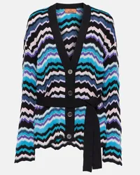 Missoni Cardigan aus Haekelstrick Multicolor