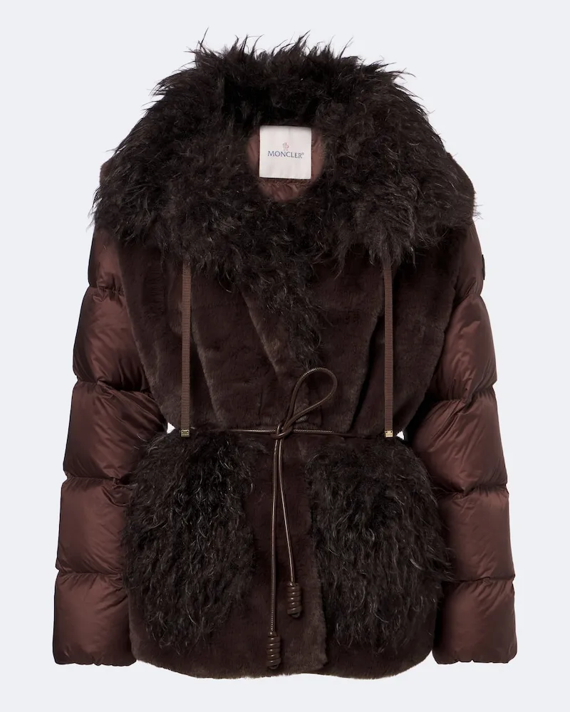 Moncler Daunenjacke Immersif Braun