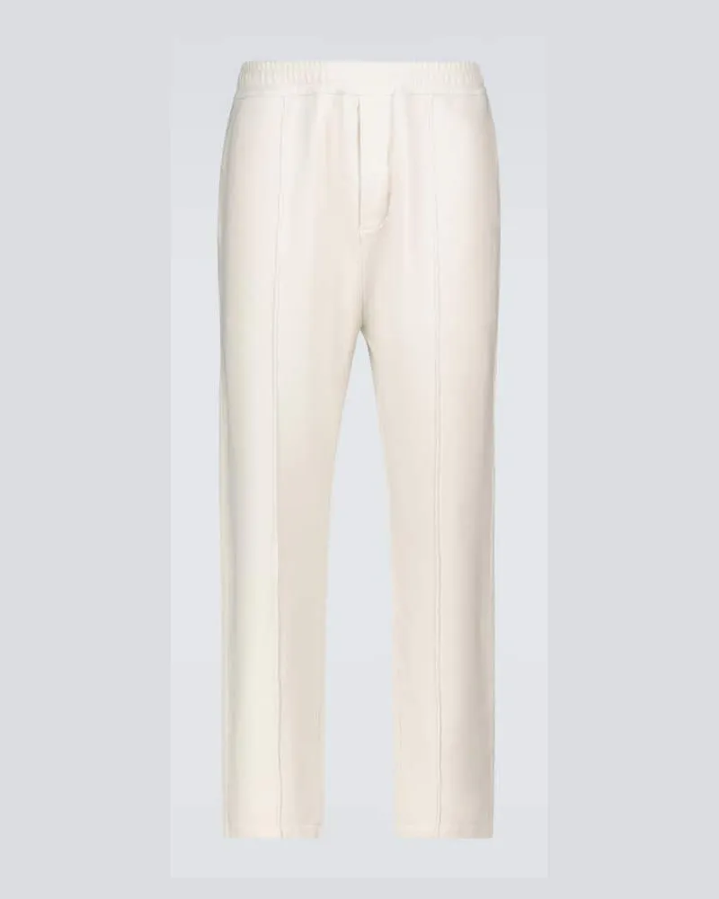 Prada Jogginghose aus Baumwolle Neutral