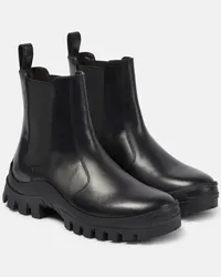 The Row Chelsea Boots Greta aus Leder Schwarz