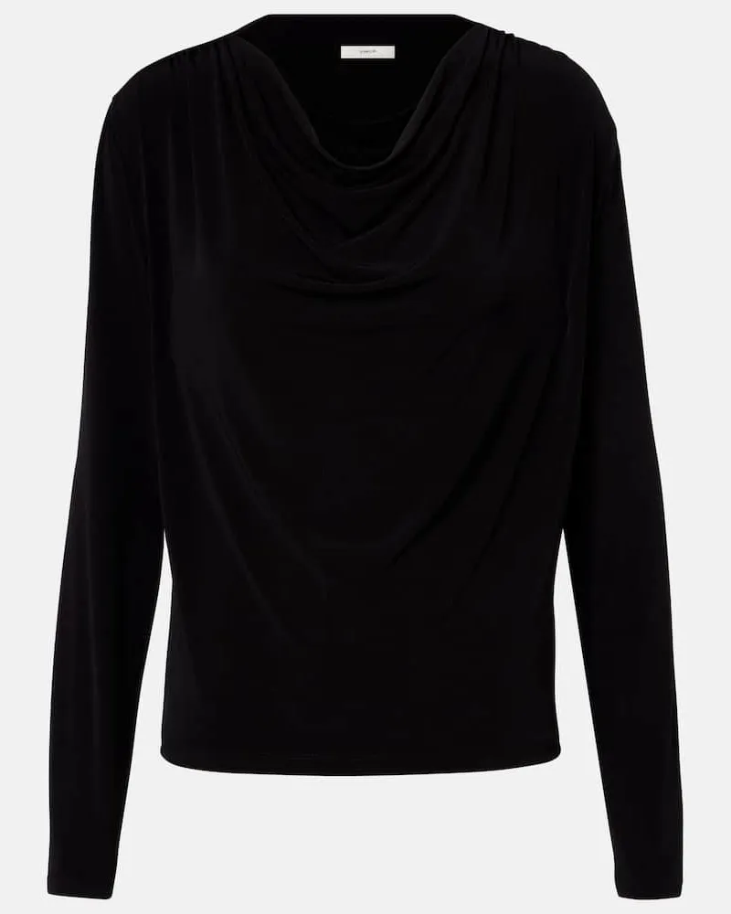 Vince Top aus Jersey Schwarz