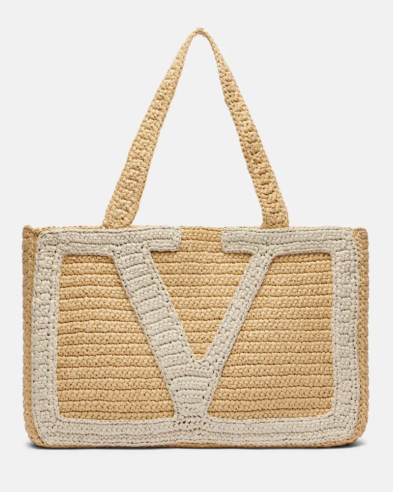 Valentino Garavani Tote Bag Viva Superstar Large Beige