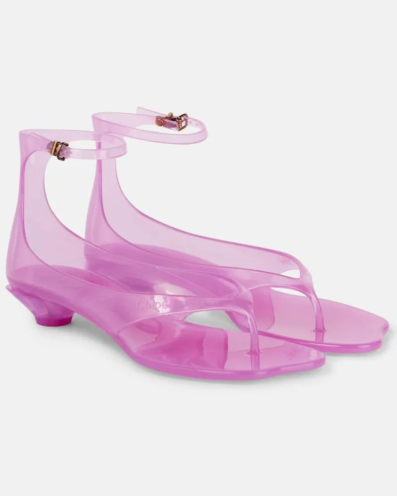 Chloé Chloé Sandalen Chloé Jelly Pink