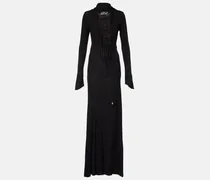 Maxikleid aus Crêpe