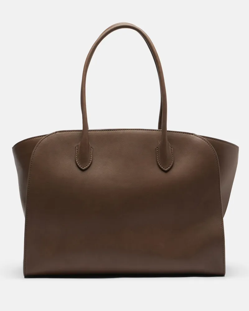 The Row Tote Bag Marlo 14 aus Leder Braun