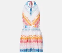 Playsuit aus Häkelstrick