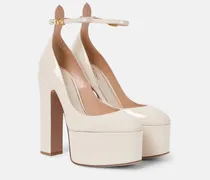 Plateau-Pumps Tan-Go 155 aus Lackleder