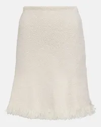 Chloé Chloe Minirock aus Boucle Weiss