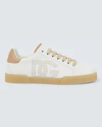 Dolce & Gabbana Sneakers DG aus Leder Weiss