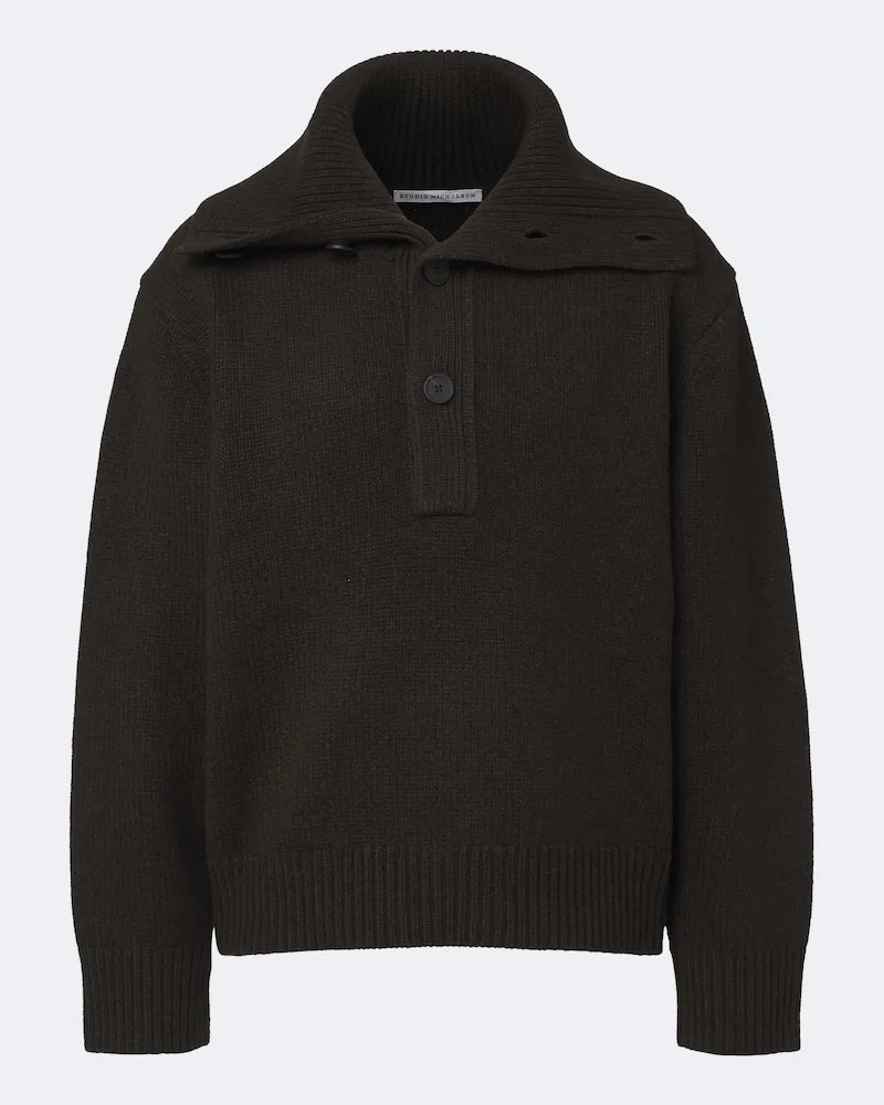 Studio Nicholson Pullover aus Strick Braun