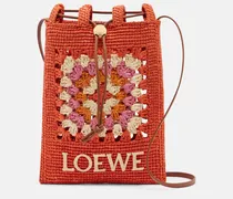 Paula's Ibiza Etui mit Riemen aus Raffiabast