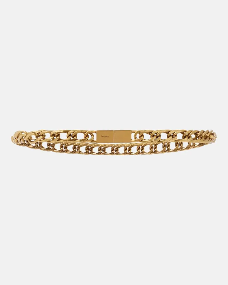 Saint Laurent Kettengürtel Fine Ceinture Metallic