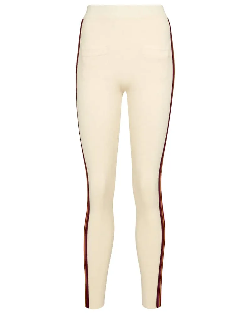 Isabel Marant Leggings Fadena aus Jacquard-Strick Multicolor