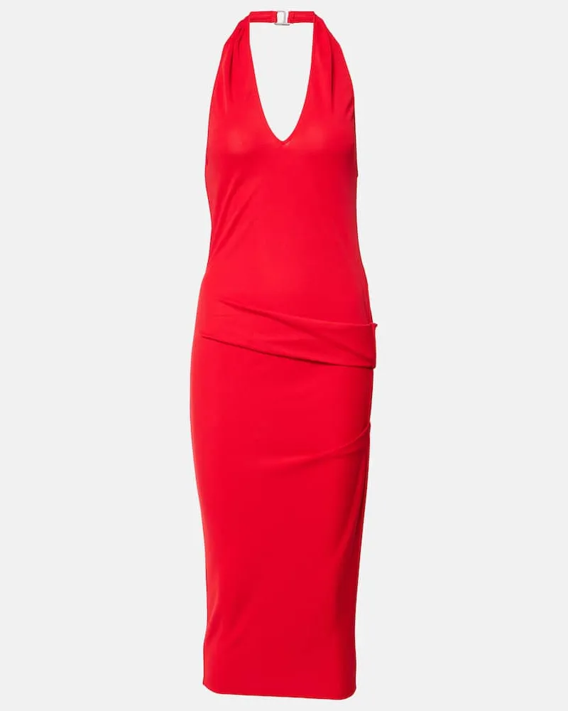 Jacquemus Midikleid La Robe Pasadena Rot