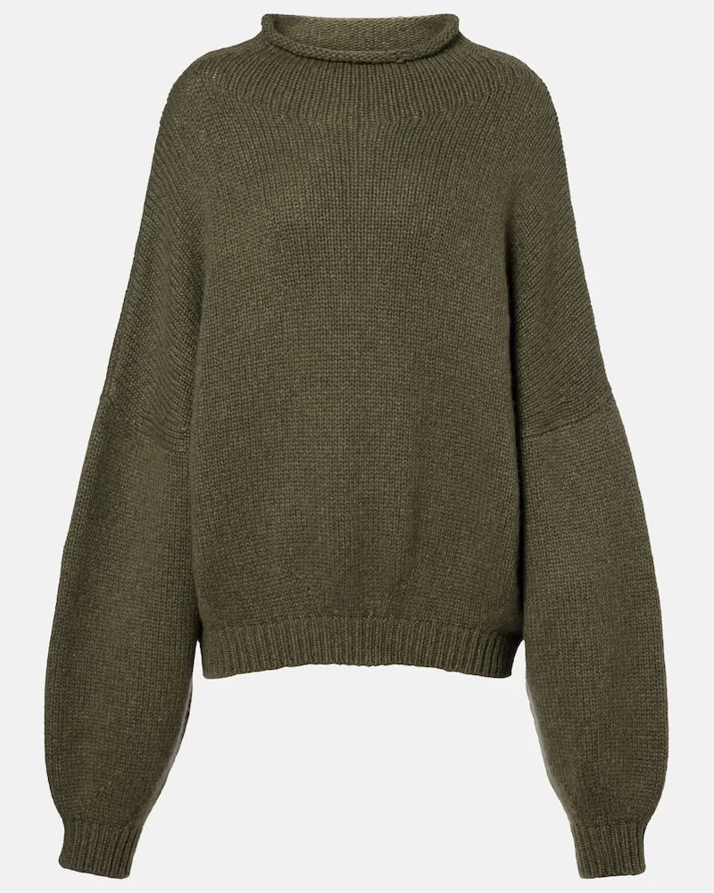 KHAITE Pullover Juniper aus Kaschmir Grün