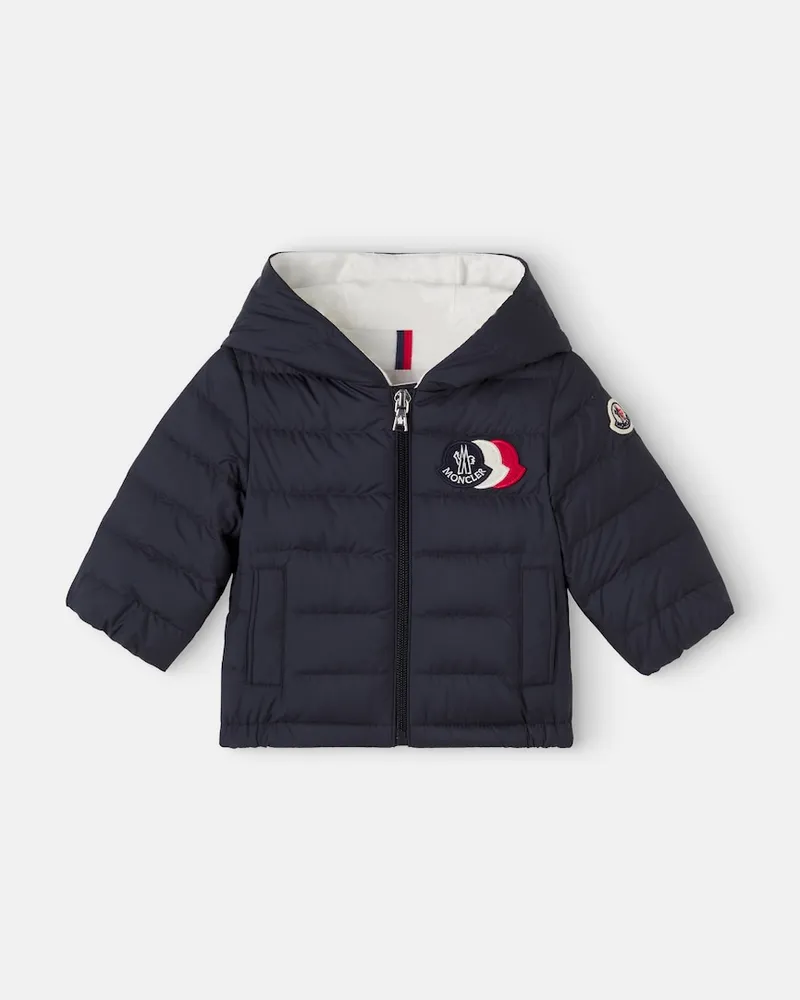 Moncler Baby Daunenmantel Blau